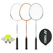 YONEX バドミントンラケット 青 緑　シャトル13個付き 楽天市場】グリーン（ブランドヨネックス）（ラケット｜バドミントン