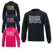 バドミントン ウェア ブラックナイト ドライロングTシャツ T-5202U ユニセックス 男女兼用 吸汗速乾 UVケア UPF20 black knight|バドミントンウェア|バドミントン