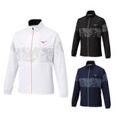 ソフトテニス バドミントン ウェア ミズノ MIZUNO ブレスサーモウォーマージャケット 62MEC503 ユニセックス 男女兼用 吸汗速乾 左右ポケット有り ユニフォーム 軟式テニス テニス ウェ