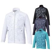 ソフトテニス バドミントン ウェア ミズノ MIZUNO ブレスサーモウォーマージャケット 32MEC541 ユニセックス 男女兼用 吸汗速乾 左右ポケット有り ユニフォーム 軟式テニス テニス ウェ