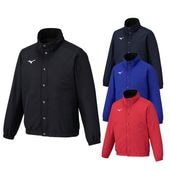 ソフトテニス バドミントン ウェア ミズノ MIZUNO ブレスサーモ中綿ウォーマージャケット 32MEC551 ユニセックス 男女兼用 吸汗速乾 左右ポケット有り ユニフォーム 軟式テニス テニス 