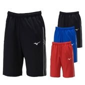 ソフトテニス バドミントン ウェア ミズノ MIZUNO MCライン ウォームアップハーフパンツ 32MDA141 ユニセックス 男女兼用 吸汗速乾 左右ポケット有り ユニフォーム 軟式テニス テニス