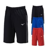 ソフトテニス バドミントン ウェア ミズノ MIZUNO MCライン ウォームアップハーフパンツ 32MDA141-j ジュニア 吸汗速乾 左右ポケット有り ユニフォーム 軟式テニス テニス ウェア 
