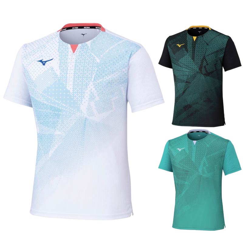 ソフトテニス バドミントン ウェア ミズノ MIZUNO ドライエアロフロー