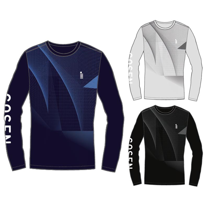 ソフトテニス ウェア ゴーセン GOSEN 昇華ロングスリーブTシャツA