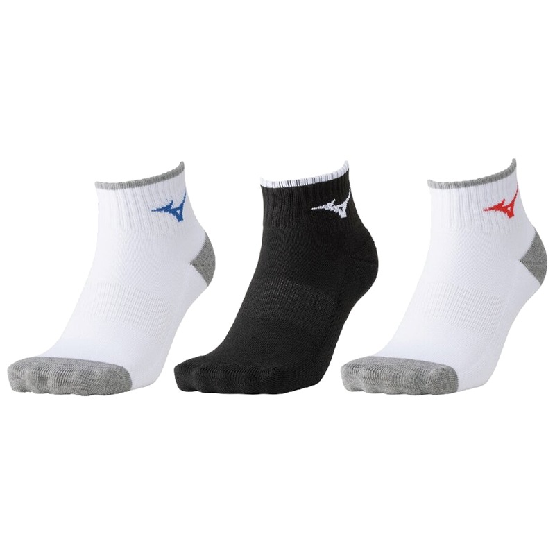 ソフトテニス ソックス ミズノ MIZUNO 3足組 3Pソックス 62JX6Z10