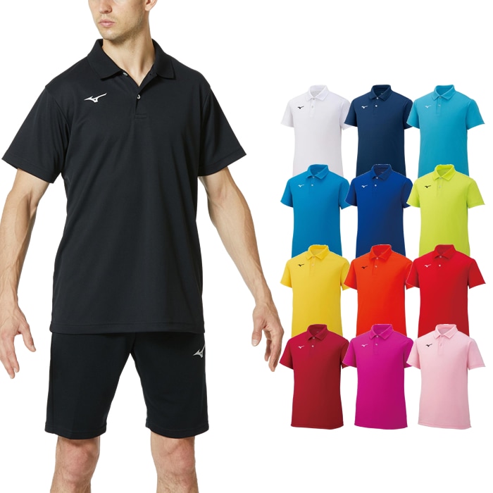 メール便送対応】ソフトテニス ウェア ポロシャツ MIZUNO ミズノ