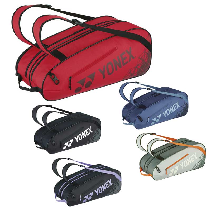 ラケットバッグ6 ヨネックス テニス6本用 BAG2532R シューズポケット
