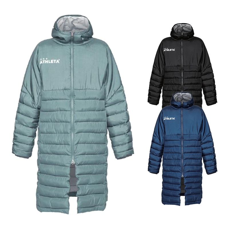 2025モデル アスレタ ATHLETA ベンチコート メンズ 大人 04167N 中綿