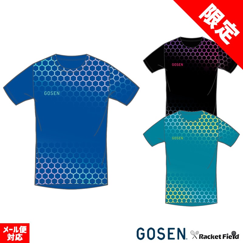 ソフトテニス ウェア ゴーセン GOSEN 昇華Tシャツ JPT15 半袖