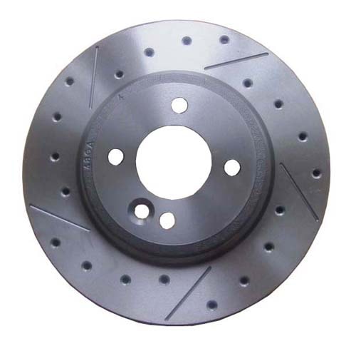 OUTLET!】BMW MINI R50-R53フロントドリルド&スリットブレーキ