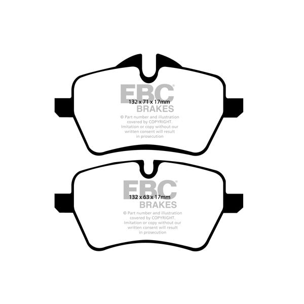 EBC BMW MINI フロントブレーキパット(ULTIMAXシリーズ)　R55-59＆R60/61