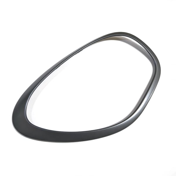 純正 ブラックラインヘッドライトリムRH R60/61