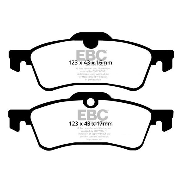 BMW MINI リアブレーキパット(ULTIMAXシリーズ)　R50（-2002）