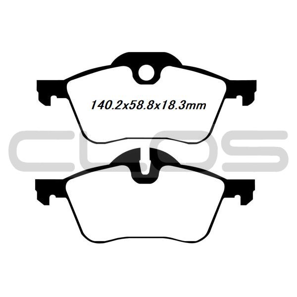 CLOS 低ダストブレーキパット(フロント) R50/53