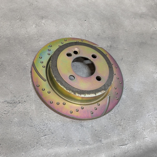 EBC製　リアブレーキローター(1枚)　ディンプルタイプ　BMW MINI(R50-53）
