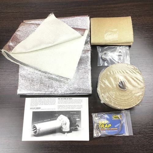 Thermo Tec　COOL-IT　ターボインシュレーションキット　15002　（タービンラップ+インシュレーションラップ+ヒートバリア+スナップストラップ）