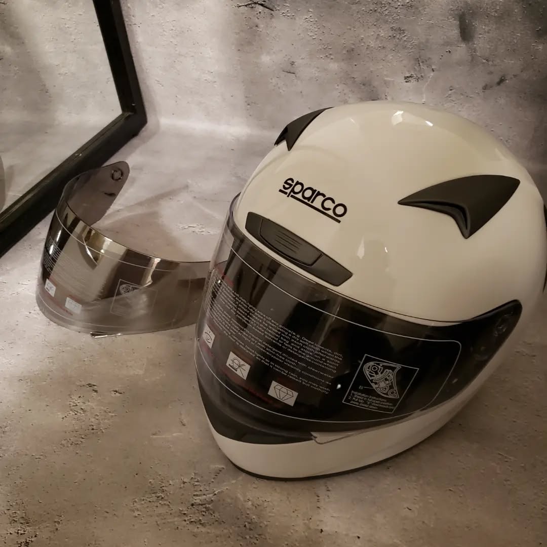【SALE】SPARCO/ヘルメット CLUB X1 ミラーバイザー ※注/旧モデルです。