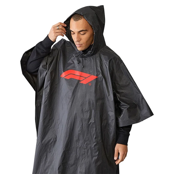 Formula1 オフィシャル ロゴ ポンチョ