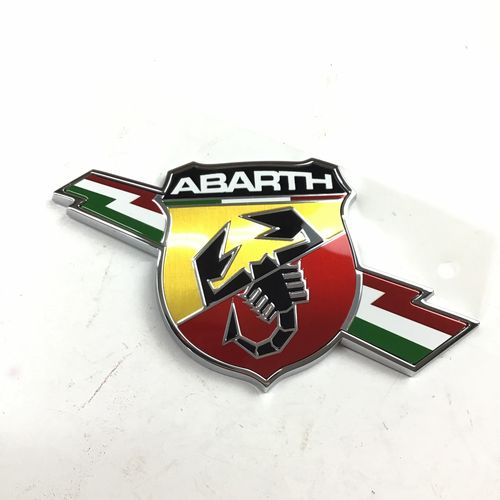 純正品　フロントフェンダーバッジ　RH　　ABARTH124　　6000621187