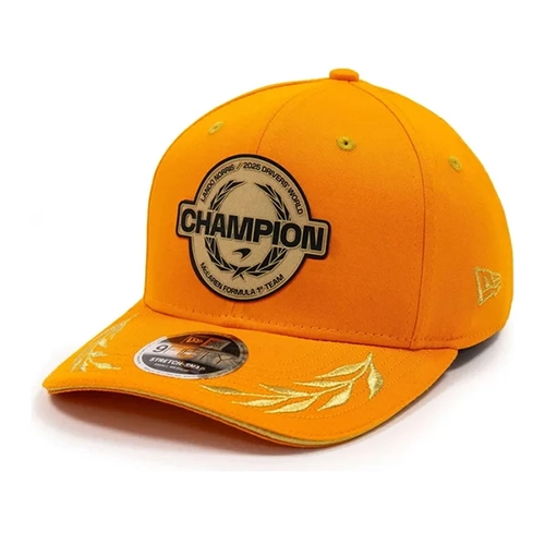 マクラーレン F1チーム NewEra 9FIFTY ランド・ノリス 2025 ワールドチャンピオン 記念 キャップ