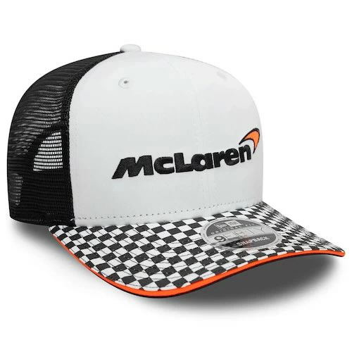 McLaren New Era Checkered Visor Trucker Hat マクラーレン ベースボールキャップ