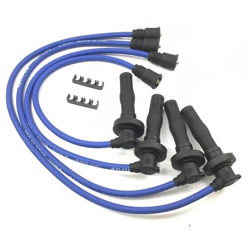 訳アリ品　　スプリットファイア製　ツインコア　プラグコードセット　8.8mmシリコンコード　LD2　　LANCIA　DELTA　Evo2　　7787712　相当品　（パッケージ破損により詰換え品）