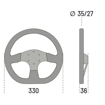 SPARCO/ステアリングホイール R353