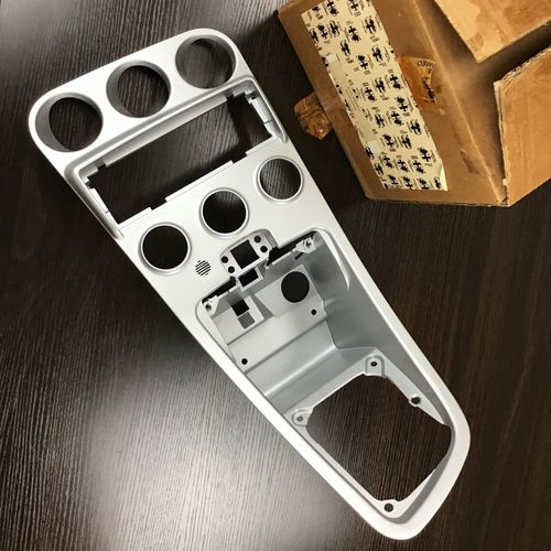 純正品　センターコンソールパネル　塗装済み（シルバー）　ALFA156　LHD前期　5900869