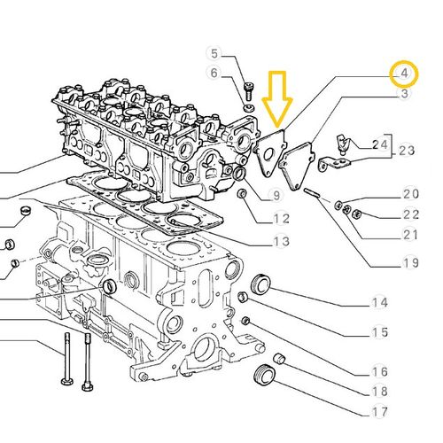 ランチア デルタ ヘッド ベルト カバー ガスケット 純正品 カムシャフトエンドカバー ガスケット LANCIA DELTA（831）16V