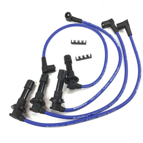 スプリットファイア製　ツインコア　プラグコードセット　8.8mmシリコンコード　CLFIT018　　COUPE　FIAT　16VTB