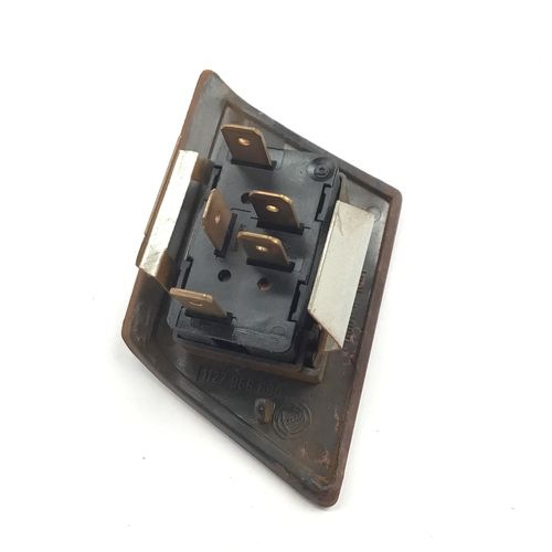 純正品　パワーウインドスイッチ　パネル付き（ウッドルック）　左ハンドル車/リア/LH　ALFA155　　60619833