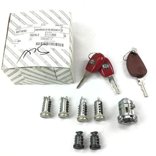 純正品　キーシリンダーセット（イモビライザーチップ無）　　ALFA　145/146（’97～）/155　　60779283