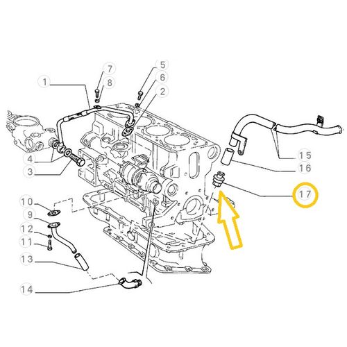 純正品　ブローバイバルブ（リターン）　LANCIA　DELTA　16V/Evo1、ALFA155Q4　など　　7673992