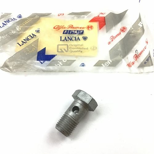 純正品　バンジョーボルト　M14×P1.5　首下長27mm　　FIAT、LANCIA、ALFAROMEO各車種　オイルライン/パワステ/燃料ライン　など　　10184314