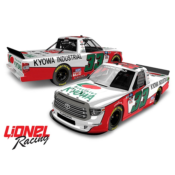 【第2弾】NASCAR キャンピングワールドトラックシリーズ モデルカー　A.OGATA　#33　