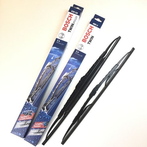 BOSCH ツインワイパーブレードセット ALFA166/COUPE FIAT用 530US+400U スポイラー付 5901423 5911201