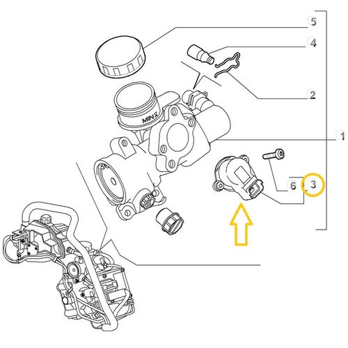 セラッチ専用 純正品 セレユニットセンサー（クラッチセンサー） ALFA159 2.2JTS