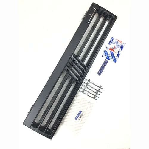 純正品+社外品　ラジエターグリルキット　FIAT　PANDA(141)　後期　＊純正FIATエンブレム+メッキモール付　　7710208　7695310　7710207