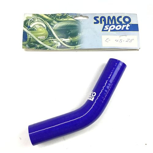 汎用品　samco製　シリコンエルボウホース　45度　青　40E45.