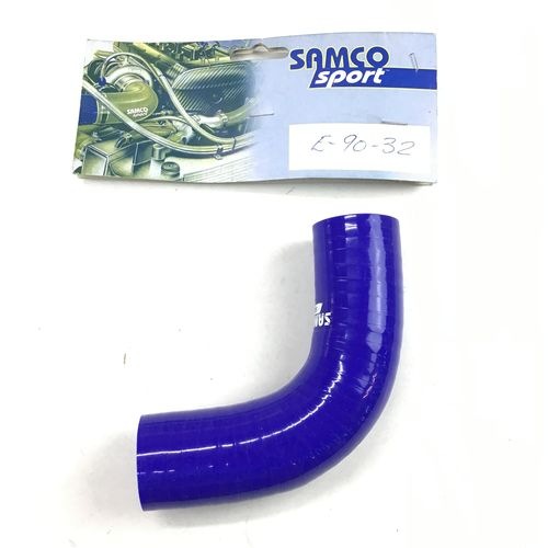 汎用品　samco製　シリコンエルボウホース　90度　青　　40E90.