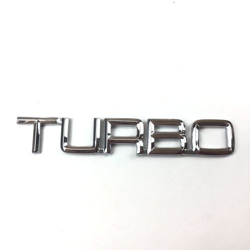 純正品　リアバッジ　TURBO　（120ｍｍ×20mm)　　ALFA　75など　　60511842