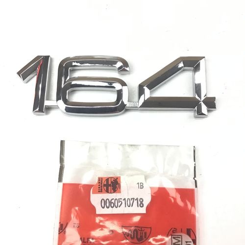 純正品 リアバッジ 164 (112mm×35mm) ALFA164 60510718