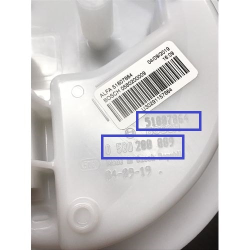 BOSCH　フューエルポンプユニット　0580200009　ALFA　ジュリエッタ(940)  51807864