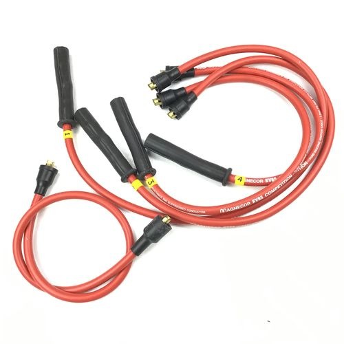 MAGNECOR　プラグコードセット　KV85　8.5mmシリコンコード　　　LANCIA　DELTA　8V　　4577　　　7652684相当品