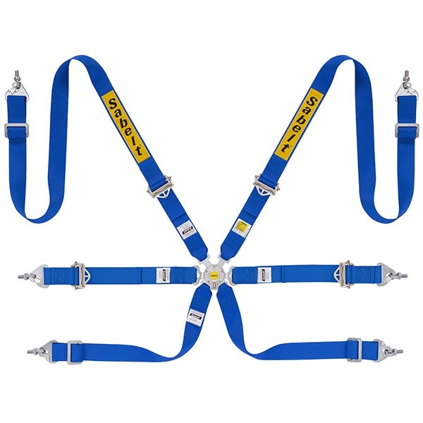 SABELT/サベルト サルーンカーハーネス6点式 HANS用 | シートベルト