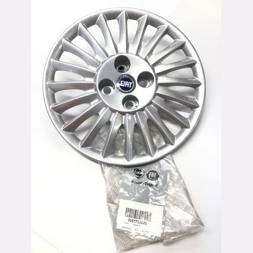 純正品 FIATホイールカバー 15インチ用 (1枚単位での販売です) 51733005 PUNTO199 *PCD100