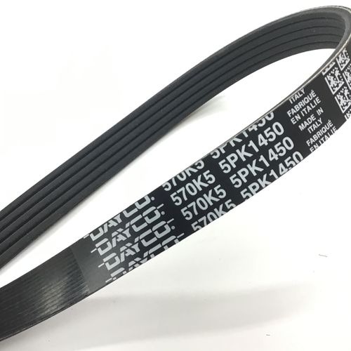 社外品　補機ベルト　パワステポンプ～エアコンコンプレッサ　　ALFA　SPIDER(115)　　＊エアコン付き車　　60563291　　5PK1450