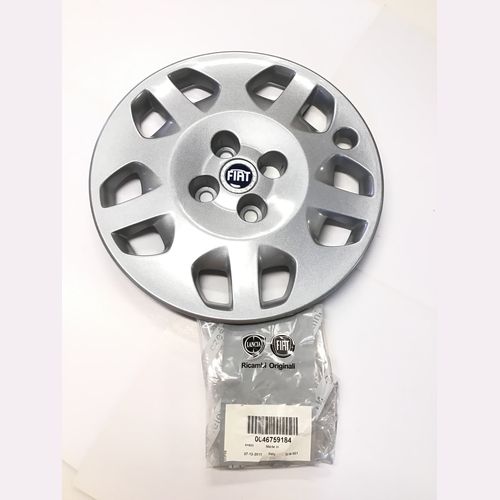 純正品 FIATホイールカバー 14インチ用 (1枚単位での販売です。) 46759184 PUNTO188など *生産終了品