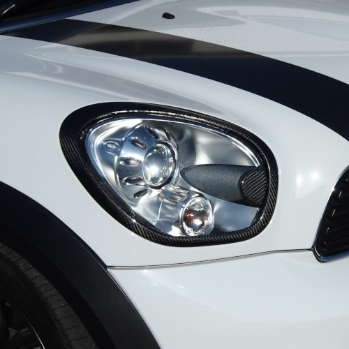 CLOS カーボンランプリムカバーセット BMW MINI(R60) | 車種別商品,BMW MINI | レース用品専門店RAC・アールエーシー
